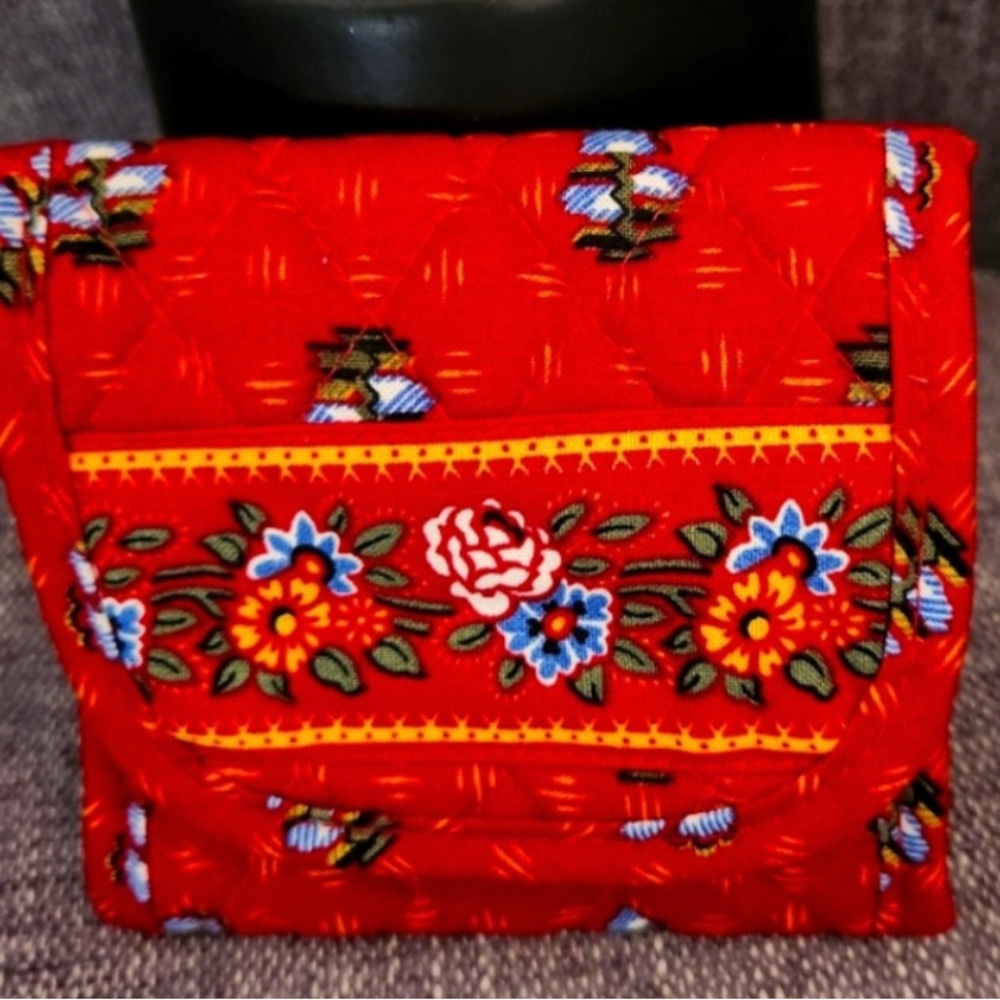 Vera Bradley Soft Card Wallet EUC